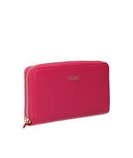 LIUJO CALIWEN Gro&szlig;e Geldb&ouml;rse mit umlaufendem Rei&szlig;verschluss dunkles Fuchsia - Brieftaschen Damen - 3