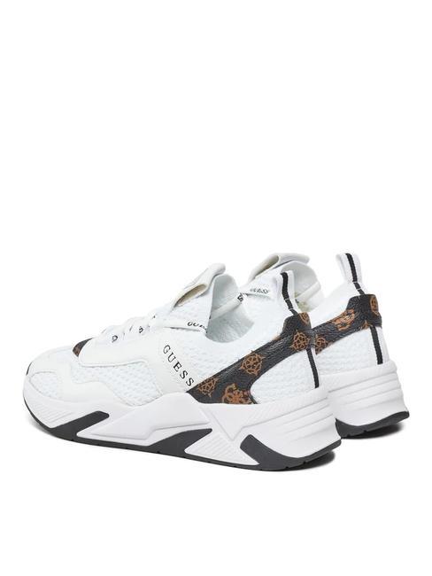 GENIVER2 Turnschuhe Weiss-braun - Damenschuhe