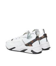 GUESS GENIVER2 Turnschuhe Weiss-braun - Damenschuhe - 6