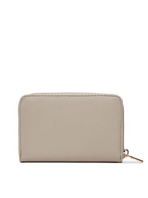 LAUREL Mittelgro&szlig;e Geldb&ouml;rse mit umlaufendem Rei&szlig;verschluss Taupe - Brieftaschen Damen