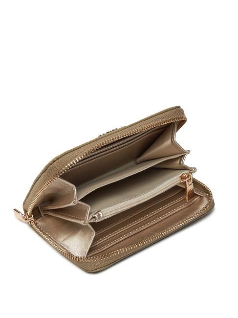 LAUREL Mittelgro&szlig;e Geldb&ouml;rse mit umlaufendem Rei&szlig;verschluss Salbei - Brieftaschen Damen