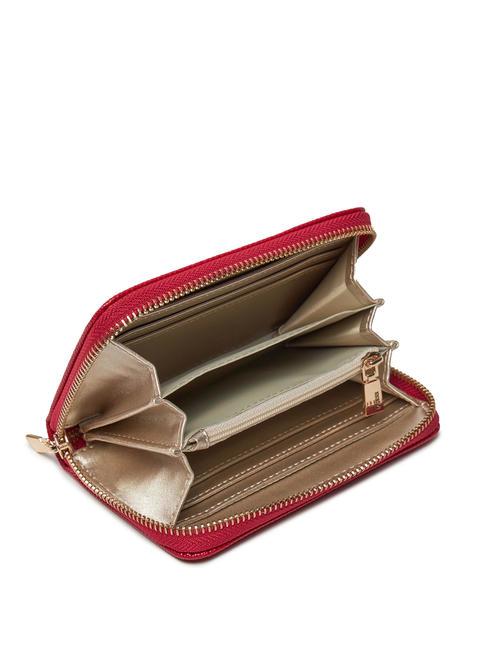 LAUREL Mittelgro&szlig;e Geldb&ouml;rse mit umlaufendem Rei&szlig;verschluss ROT - Brieftaschen Damen