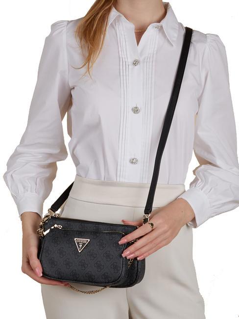 NOELLE Double Schultertasche Kohle - Damentaschen