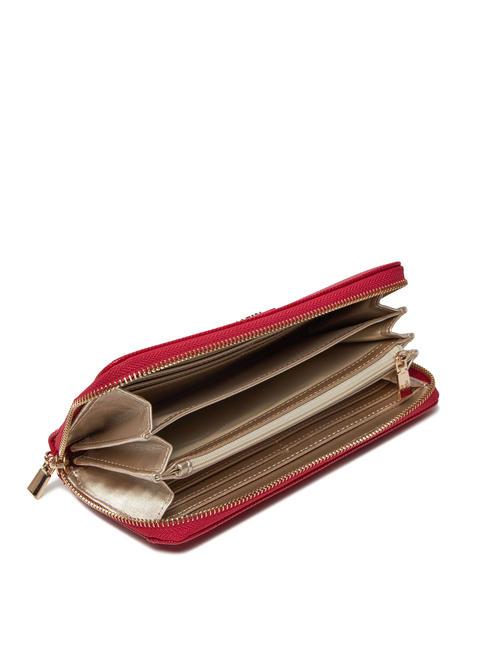 LAUREL Brieftasche mit Rei&szlig;verschluss ROT - Brieftaschen Damen