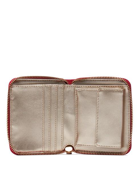 LAUREL Kleines Portemonnaie mit Rei&szlig;verschluss ROT - Brieftaschen Damen
