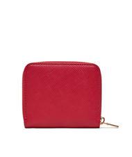 GUESS LAUREL Kleines Portemonnaie mit Rei&szlig;verschluss ROT - Brieftaschen Damen - 3