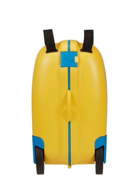 DREAM2GO Aufsitzbarer Kindertrolley Schulbus - Handgepäck