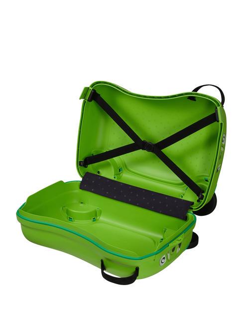 DREAM2GO Aufsitzbarer Kindertrolley Dinosaurier d. - Handgepäck