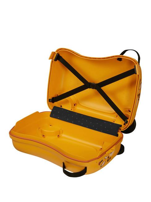 DREAM2GO Aufsitzbarer Kindertrolley Giraffen g. - Handgepäck