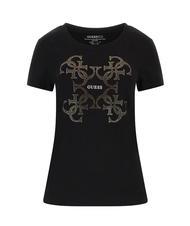 GUESS 4G LOGO T-Shirts jetbla - T-Shirts und Tops f&uuml;r Damen - 4