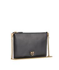 PINKO FLAT CLASSIC Clutch mit Kettenschulterriemen - Damentaschen