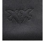 PINKO FLAT CLASSIC Clutch mit Kettenschulterriemen schwarz-antikgold - Damentaschen - 5
