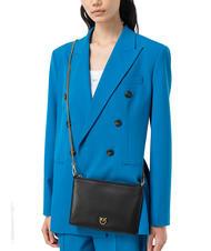 PINKO FLAT CLASSIC Clutch mit Kettenschulterriemen schwarz-antikgold - Damentaschen - 6