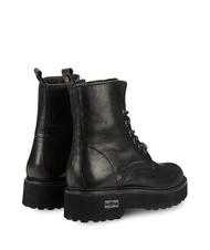CULT SLASH 1814 Amphibische Stiefeletten aus Leder Schwarz - Damenschuhe - 4