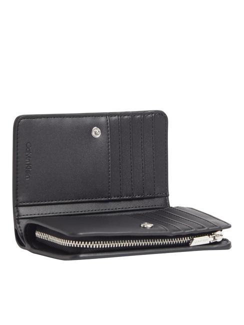 RE-LOCK FRENCH Mittlere Brieftasche ck schwarz - Brieftaschen Damen