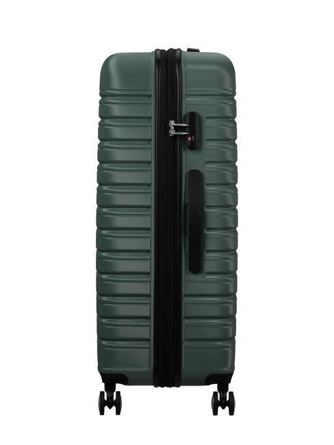 FLASHLINE Mittelgroßer erweiterbarer Trolley dunkler Wald - Harte Trolleys