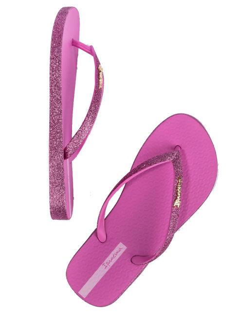 MAXI GLOW Flip-Flops Flieder/Glitzerrosa - Damenschuhe