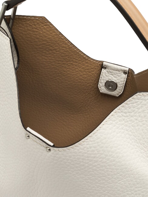 AURORA Lederhandtasche mit Beutel Sand-Natur - Damentaschen