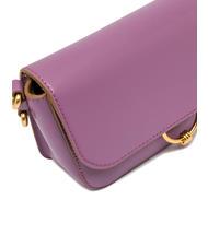 GIANNI CHIARINI MEG Umh&auml;ngetasche aus Leder Argyle-Lila - Damentaschen - 4