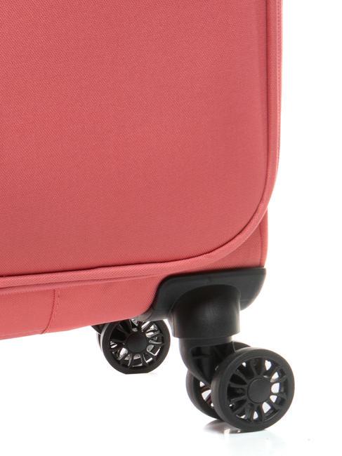 BRIGHT LIFE Mittelgroßer Trolley sonnengeküsste Koralle - Halbharte Trolleys