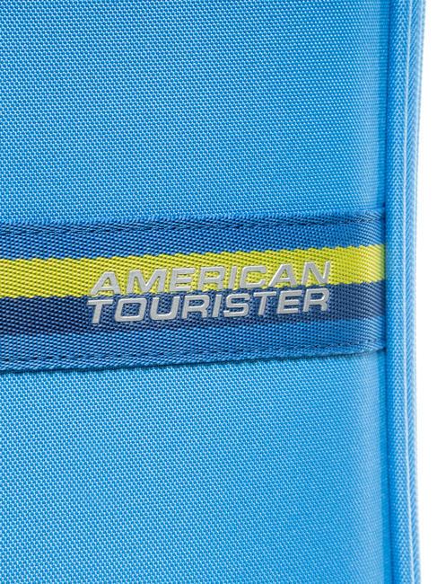 BRIGHT LIFE Extragroßer Trolley ruhiges Blau - Halbharte Trolleys