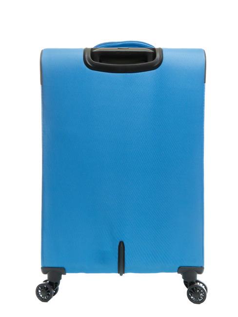 BRIGHT LIFE Set mit 3 Trolleys: Kabine, mittel, gro&szlig; ruhiges Blau - Trolleyset