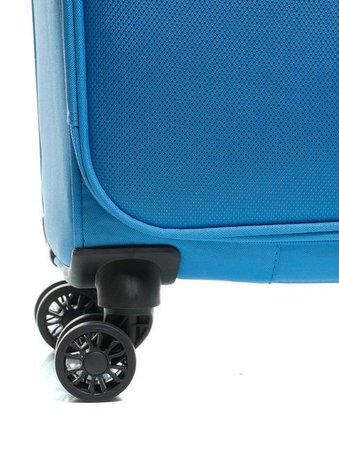 BRIGHT LIFE Set mit 3 Trolleys: Kabine, mittel, gro&szlig; ruhiges Blau - Trolleyset