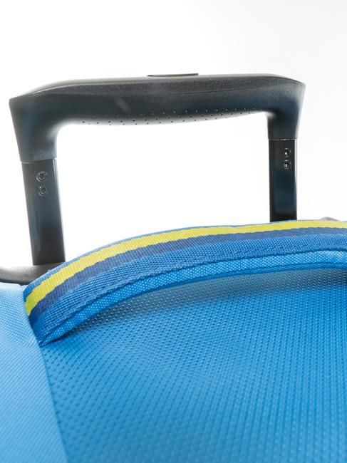 BRIGHT LIFE Mittelgroßer Trolley ruhiges Blau - Halbharte Trolleys