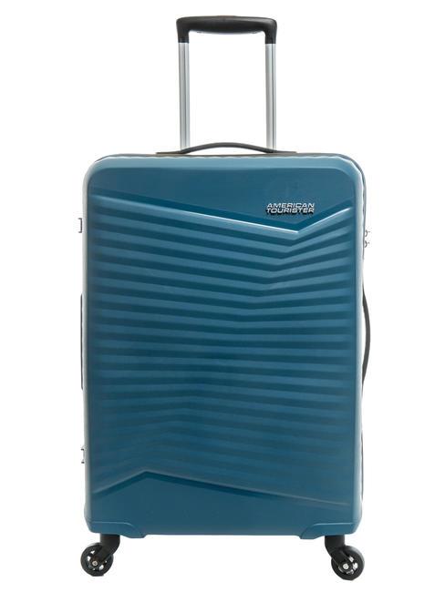 JETDRIVER 2.0 Set mit 3 Trolleys: Kabine, mittel, gro&szlig; blaugr&uuml;n - Trolleyset