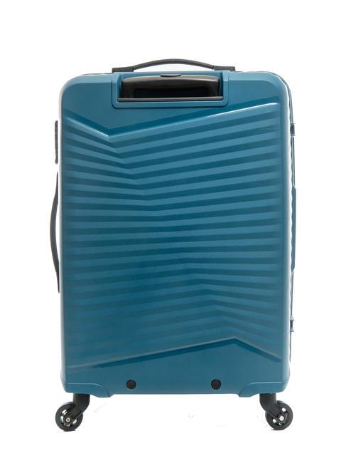JETDRIVER 2.0 Set mit 3 Trolleys: Kabine, mittel, gro&szlig; blaugr&uuml;n - Trolleyset