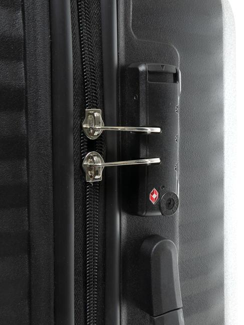 JETDRIVER 2.0 Mittelgroßer Trolley SCHWARZ - Harte Trolleys