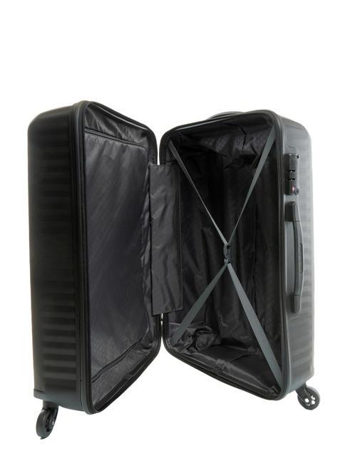 JETDRIVER 2.0 Set mit 3 Trolleys: Kabine, mittel, gro&szlig; SCHWARZ - Trolleyset