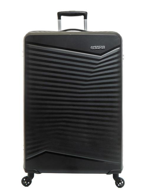 JETDRIVER 2.0 Set mit 3 Trolleys: Kabine, mittel, gro&szlig; SCHWARZ - Trolleyset