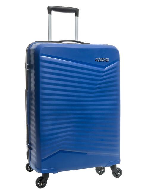 JETDRIVER 2.0 Mittelgroßer Trolley blu navy - Harte Trolleys