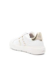 LOVE MOSCHINO BOLD 40 Ledersneaker wei&szlig;/platin - Damenschuhe - 4