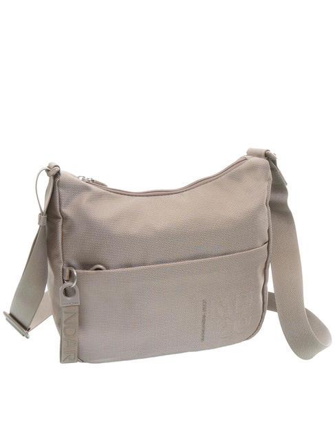 MD20 Hobo-Umhängetasche Taupe - Damentaschen