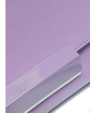 GIANNI CHIARINI LILY Clutch aus Leder mit Schultergurt Glyzinie - Damentaschen - 3