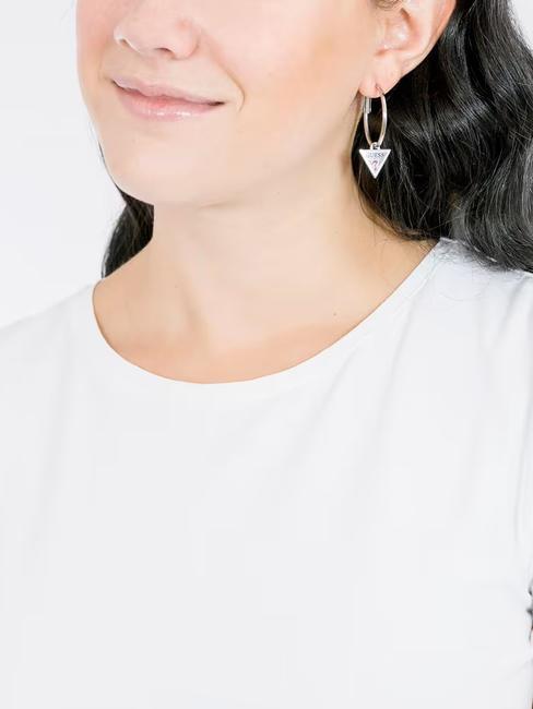 HULA HOOPS Ohrringe aus Stahl SILBER - Ohrringe