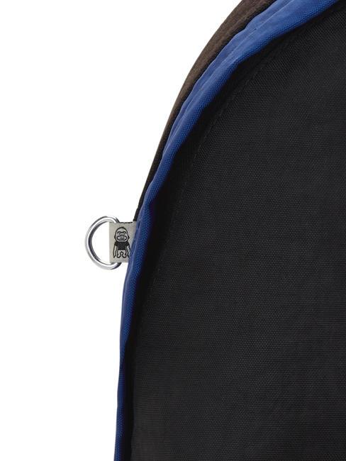 DAMIEN M Rucksack mit 13-Zoll-Laptophalter Duo Blau Beige - Rucksäcke für Schule &amp; Freizeit