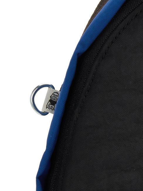 DAMIEN L Rucksack mit 15,6-Zoll-Laptophalter Duo Blau Beige - Rucks&auml;cke f&uuml;r Schule &amp; Freizeit