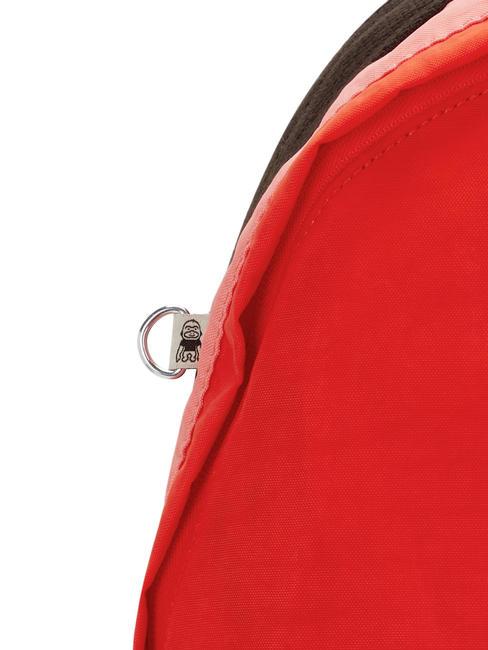 DAMIEN L Rucksack mit 15,6-Zoll-Laptophalter Tango-Rosa-Block - Rucksäcke für Schule &amp; Freizeit