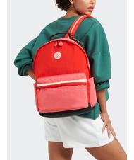 KIPLING DAMIEN L Rucksack mit 15,6-Zoll-Laptophalter Tango-Rosa-Block - Rucksäcke für Schule &amp; Freizeit - 6