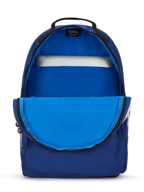 CURTIS XL Rucksack tiefes Himmelblau c - Rucksäcke für Schule &amp; Freizeit
