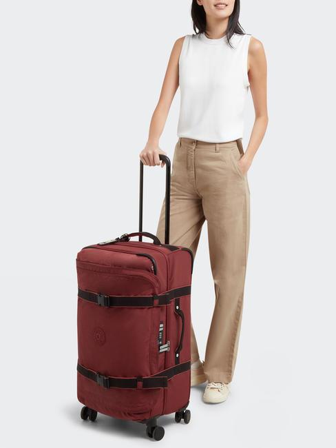 SPONTANEOUS Trolley mittlerer Größe aufflammender Rost - Halbharte Trolleys