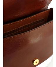 THE BRIDGE VITTORIA Mini-Umh&auml;ngetasche aus Leder BRAUN - Damentaschen - 4