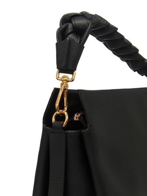 BOHEME Handtasche, mit Schultergurt, aus Leder noir/cuir - Damentaschen