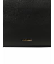 COCCINELLE BOHEME Handtasche, mit Schultergurt, aus Leder noir/cuir - Damentaschen - 5
