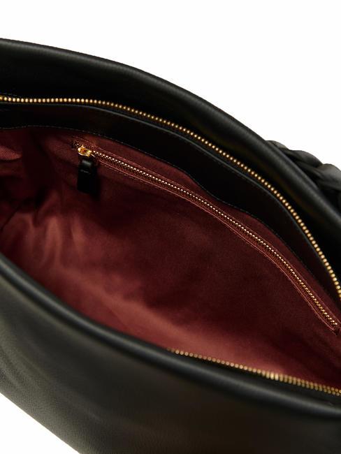 BOHEME Handtasche, mit Schultergurt, aus Leder noir/cuir - Damentaschen