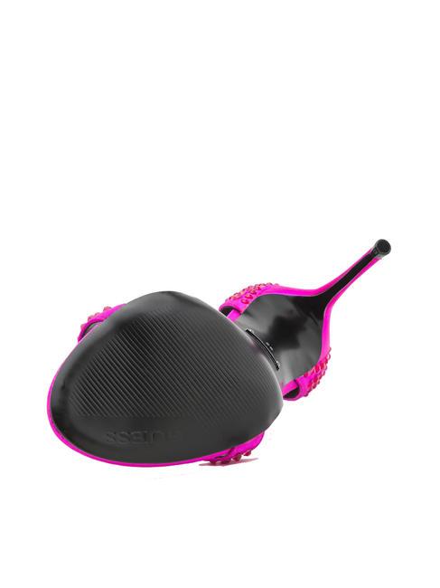 KABAILE Hohe Sandalen mit Applikationen Fuchsie - Damenschuhe