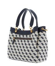 GUESS SHEMARA Jacquard-Tasche mit Schultergurt Marine-Logo - Damentaschen - 3